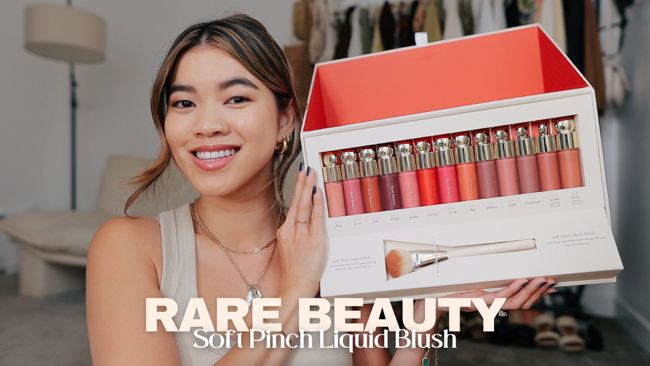 Rare beauty blush online swatches